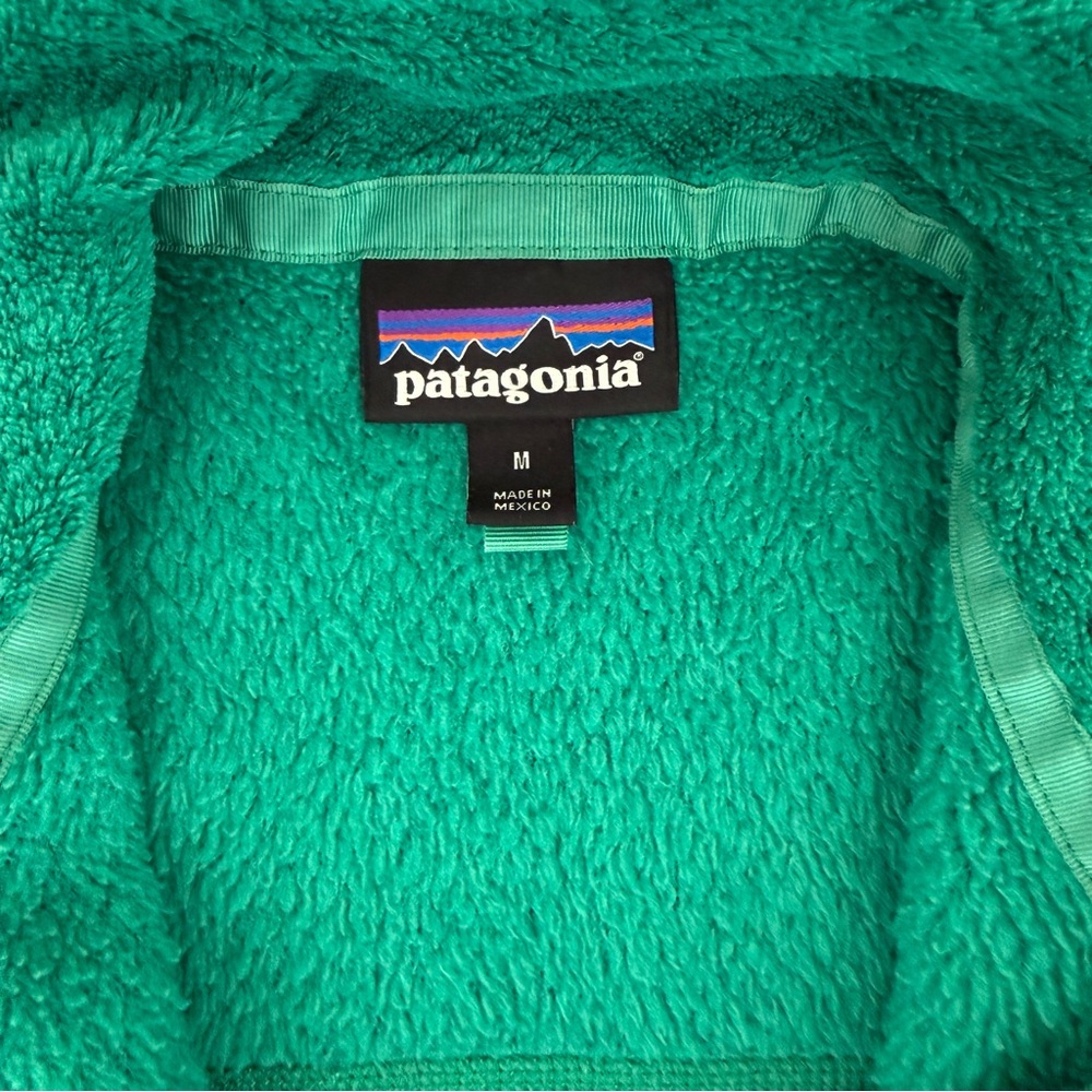 Patagonia Re-Tool Fleece Vest Green Women’s Medium Polartec - Picture 3 of 5